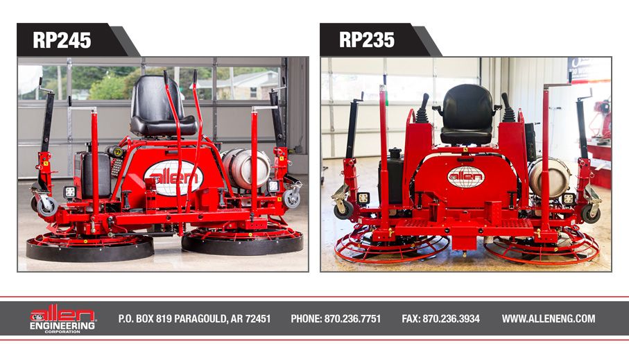Allen Introduces the All-New RP235 and RP245 Polishing Riders