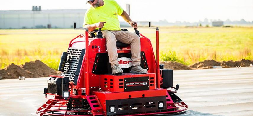 Allen Introduces the All-New MSP475 Riding Trowel