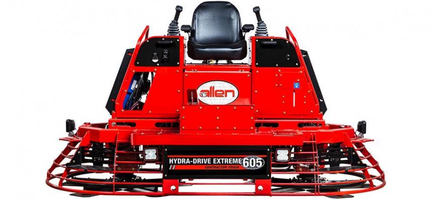 Allen Introduces the New HDX605 Hydra-Drive Extreme Riding Trowel