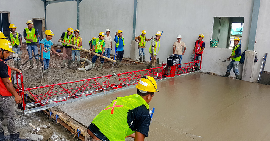 International Jobsite: Training in Indonesia