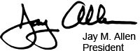 About us signature