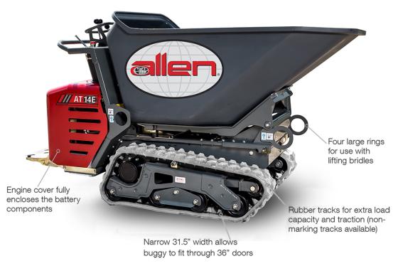 Allen Introduces a Fully Electric Track Buggy - The All-New AT14E