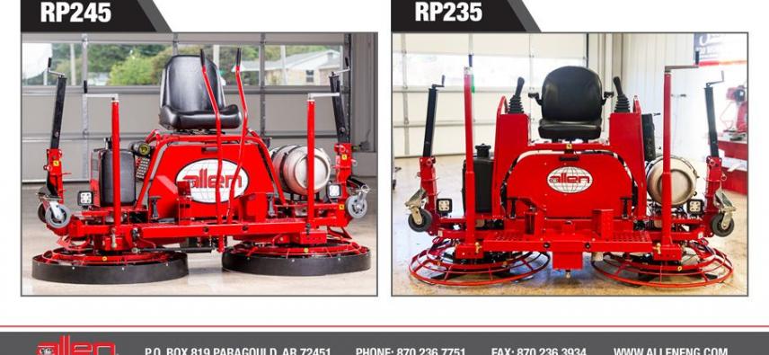Allen Introduces the All-New RP235 and RP245 Polishing Riders