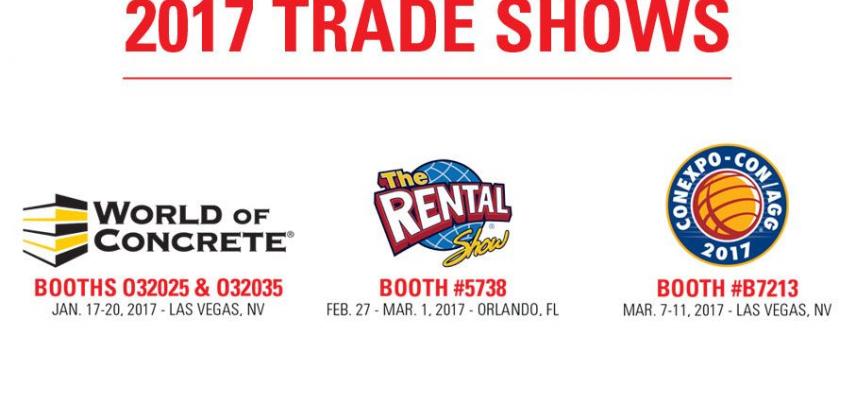 2017 Trade Shows